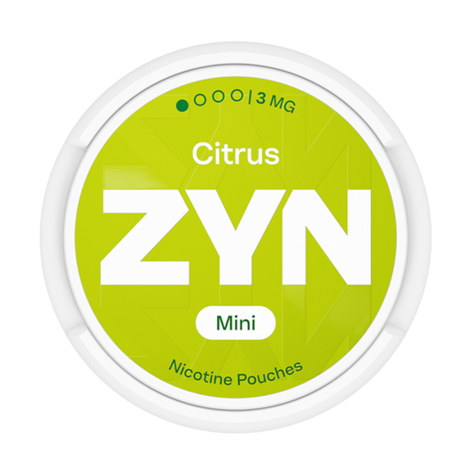 ZYN Citrus Mini 3mg (imported from Sweden)